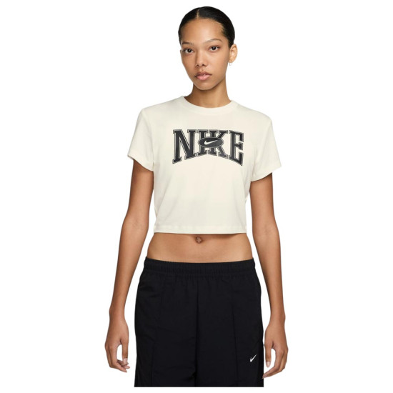Nike Γυναικεία κοντομάνικη μπλούζα Sportswear Slim Cropped Tee